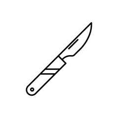 UntitleScalpel icond-12 Flat vector set outline