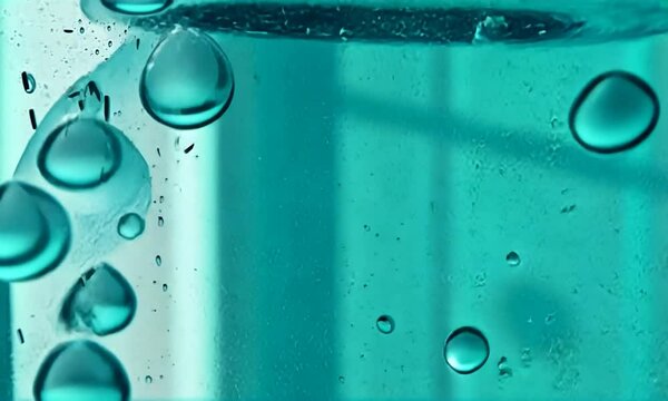 water drops on the window
