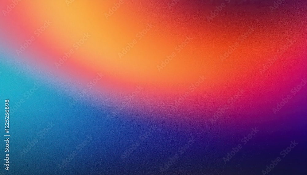 Poster striking grainy abstraction vibrant colors and textured gradients coalesce in a captivating digital 