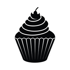 illustration of cupcake