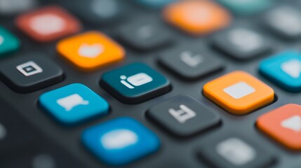Calculator and Digital Office Devices on Desk for Finance and Accounting