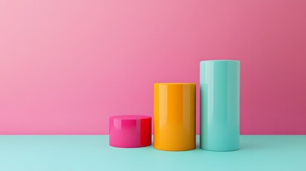 3D Financial Valuation Model Showing Dividend Payment Analysis for Business Planning