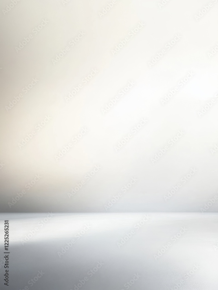Poster blank light grey blurred background with radial gradient. studio room backdrop. vignette photo effec