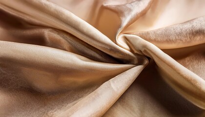 Textured Beige Banner Showcasing Rippling Surface and Tactile Feel, Capturing a Serene Scene Reminiscent of Tranquil Waters