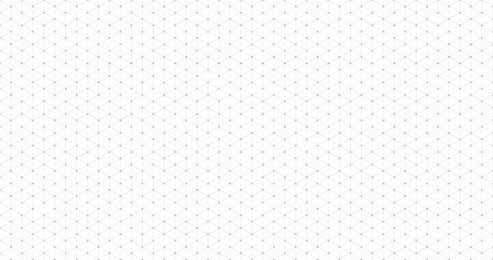 hexagon with dots sheet in transparent background template