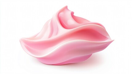 Professional 3D Piping Bag Element with Transparent Background for Culinary Designs