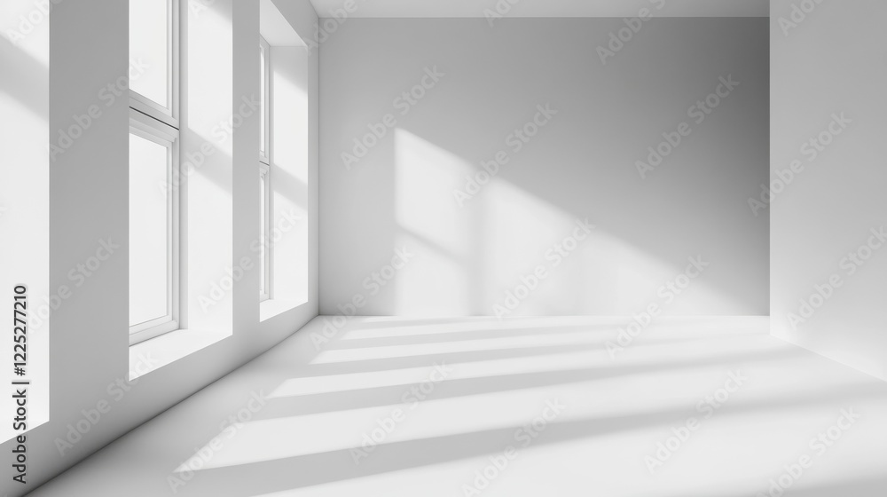 Poster blank light grey blurred background with radial gradient. studio room backdrop. vignette photo effec