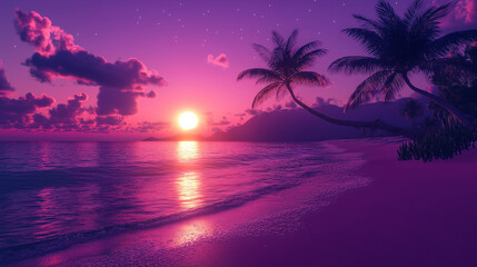 Paradise Beach Night