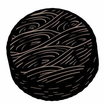 Pemplate with a round button with wooden texture vector illustration (4)