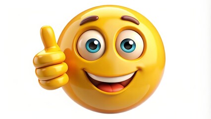 3D Emoji Thumbs Up