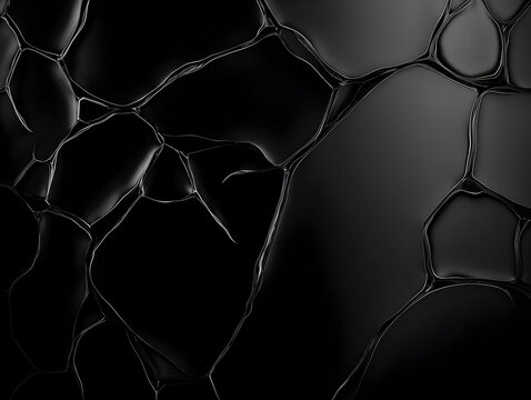 Abstract Black Liquid Background