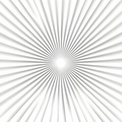 Obraz premium Abstract 3D White Radiating Lines Background