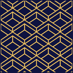 abstract geometric lines seamless pattern design.