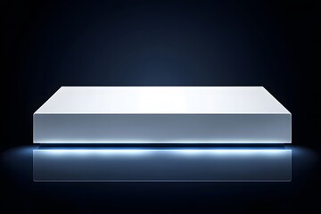 empty stage with spotlight