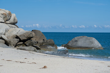 stones on the beach