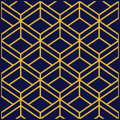 abstract geometric lines seamless pattern design.