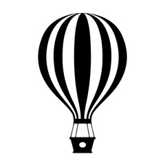 Obraz premium hot air balloon isolated