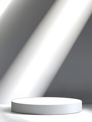 empty shelf for exhibit