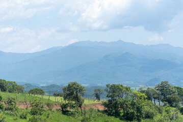 Landscape of the Serra Geral, State of Santa Catarina, Brazil