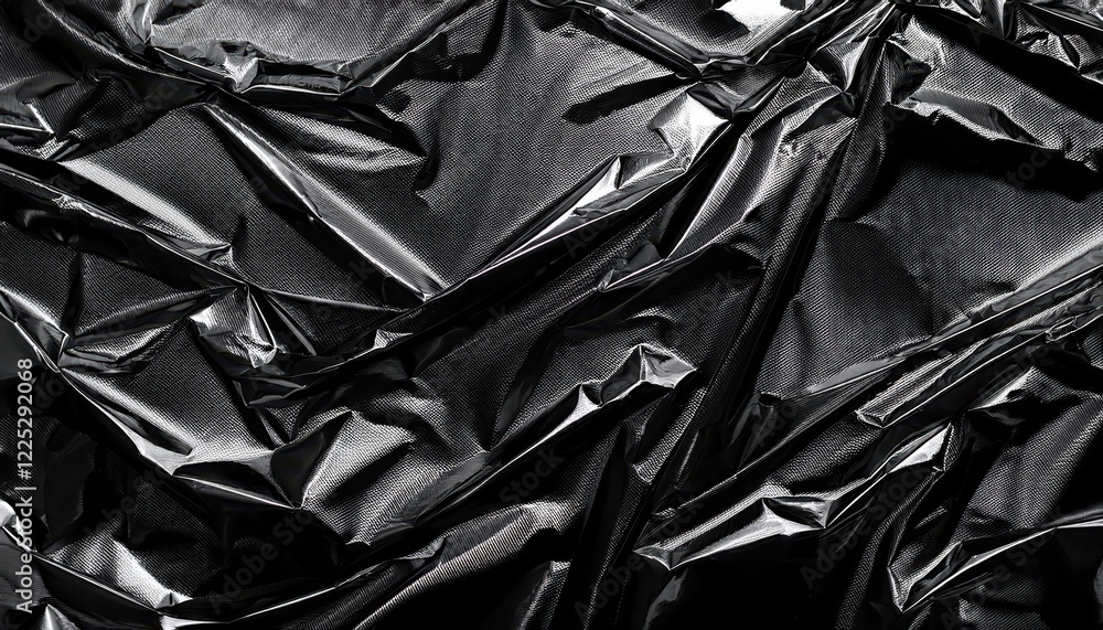 Poster elegant black foil texture background abstract geometric pattern, creating a sophisticated and moder
