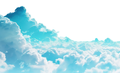 PNG Clear blue sky with clouds sunlight nature bright.