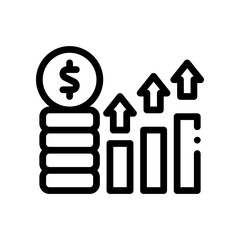 prosperity line icon