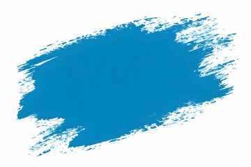 Abstract Blue Paint Stroke Background