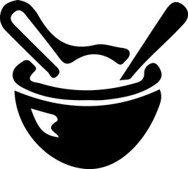 vector sketch, silhouette illustration, logo icon, food mascot symbol, cafe and restaurant symbolization 