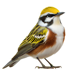 Chestnut Sided Warbler AI Generated Image