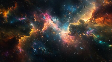 Fototapeta premium 神秘的な宇宙