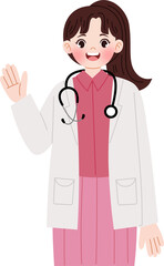 cartoon doctor character