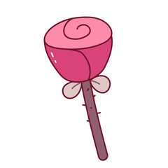 Doodle Valentine Element Flower