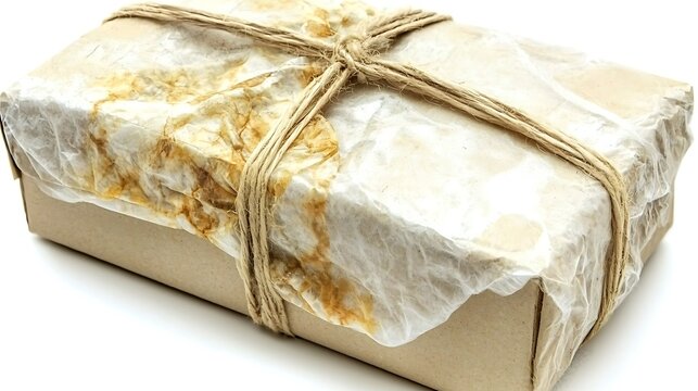 Rustic Wrapped Package