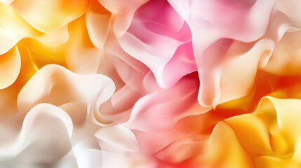 Obraz premium Soft gradient abstract watercolor textures in warm tones create soothing atmosphere