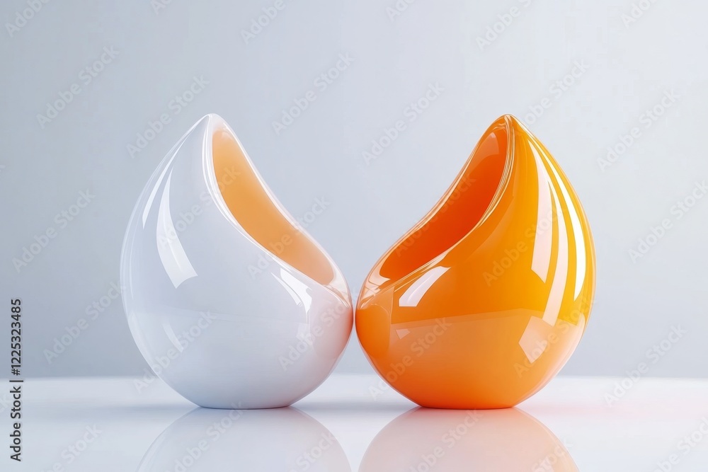 Poster A simplistic design of two figures, one sitting with a concerned posture while the other offers comfort, depicted with gentle lines and soft pastels on a clean white backdrop