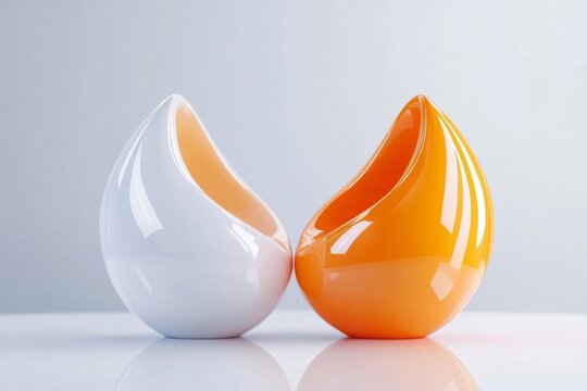 A simplistic design of two figures, one sitting with a concerned posture while the other offers comfort, depicted with gentle lines and soft pastels on a clean white backdrop