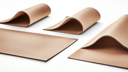 Rolled Cardboard Sheets, Corrugated Cardboard, Packaging Material