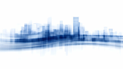 Abstract Cityscape Illustration