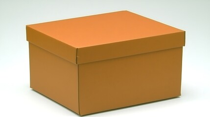 Orange Square Gift Box