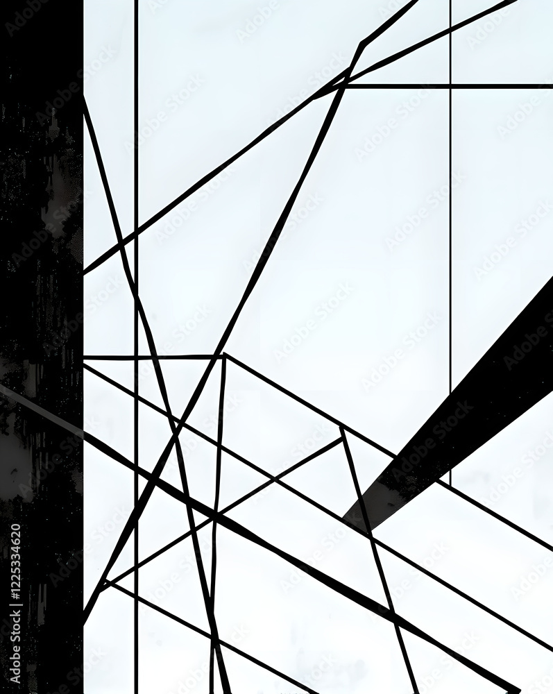 Poster abstract background with some smooth lines in it