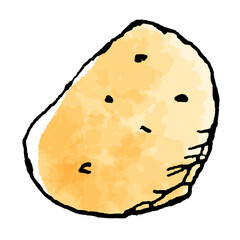 じゃが芋のイラスト