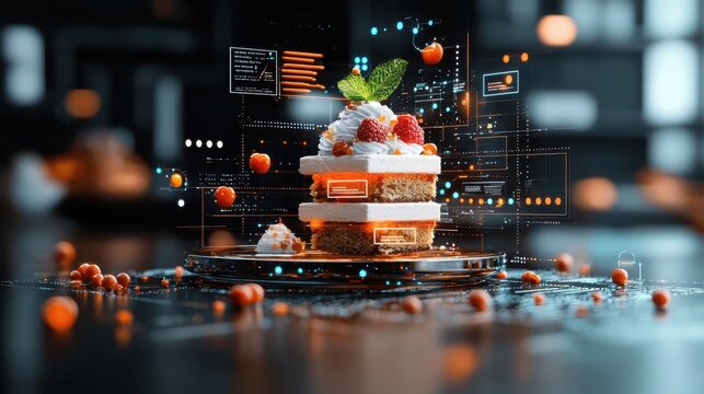 Modern kitchen concepts visual content in restaurant innovation