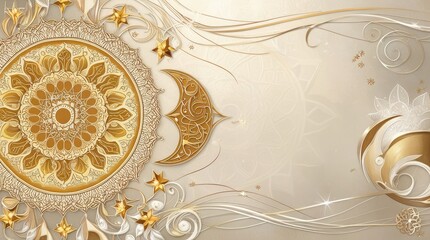 A islamic background for Ramadan kareem