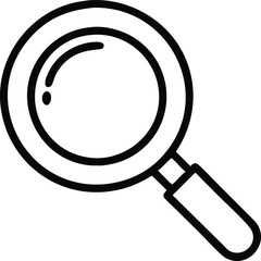 Magnifying Glass Graphic for Business and Websites