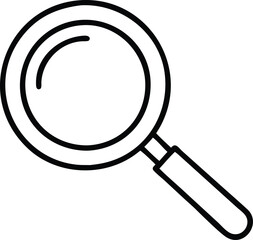 Search Icon Vector - High-Quality Design