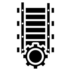 Obraz premium railways icon