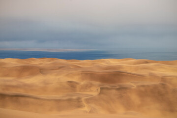 The beautiful red sands of the Namib Desert