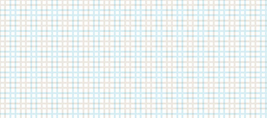 Blue beige and white plaid fabric texture background