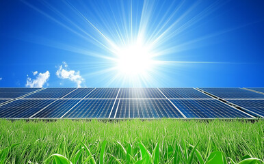 High-quality images of solar panels installed on modern houses, showcasing the integration of renewable energy solutions with contemporary architectural designs.