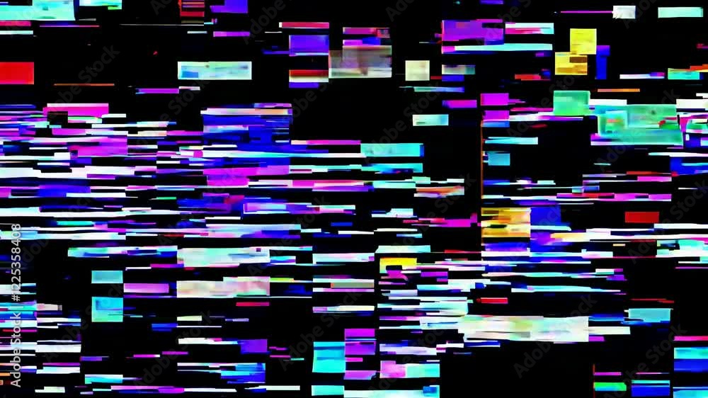 Poster visual exploration of abstract colors and patterns with vivid hues and dynamic movement